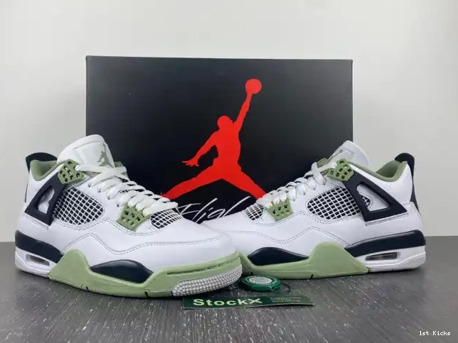 1st Kicks Seafoam 4 AQ9129-103 Air Jordan WMNS 0515